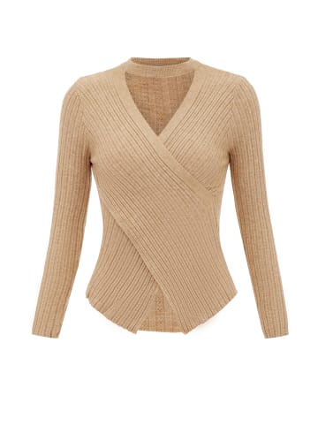 aleva Strickpullover in Beige