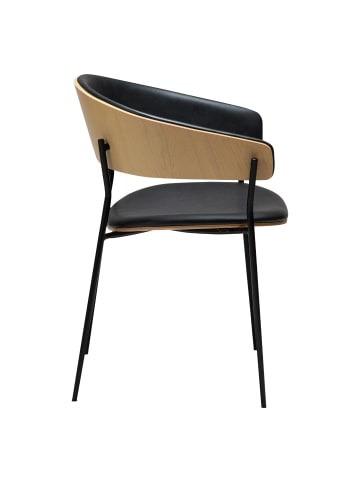 ebuy24 Esszimmerstuhl Crib Schwarz 2er Set