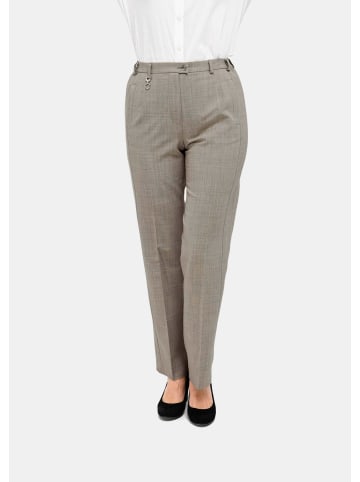 GOLDNER Trevira-Schurwollhose CARLA Trevira-Schurwollhose CARLA COMFORT+ in taupe / melange