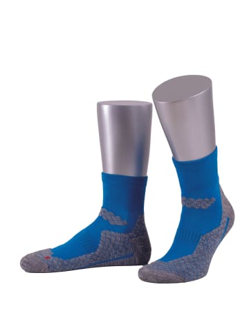 JD J. Dirks All Season-Coolmax-Trekking-Outdoor-Socken kurz OD39S in mittelblau (10)