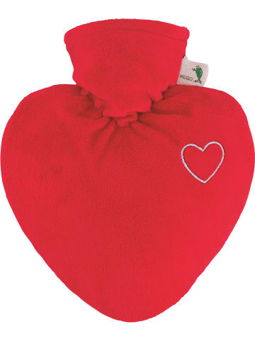 HUGO FROSCH Wärmflasche in rot