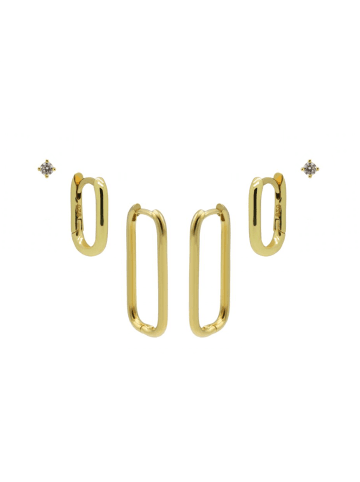 Karma Geschenkset  mit Zirkonia in Gold