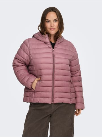 ONLY Carmakoma Steppjacke in Rose Brown