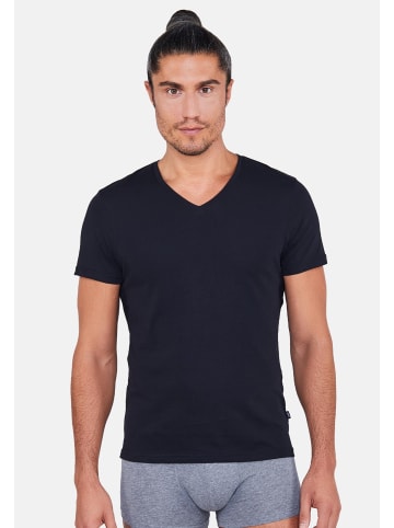 JOOP! Unterhemd / Shirt Kurzarm Everyday in Schwarz / weiß