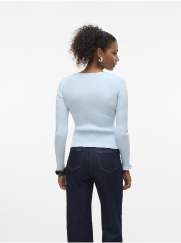 Vero Moda Strickpullover in Ice Water