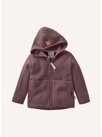 Hessnatur Fleece-Jacke in brombeersorbet