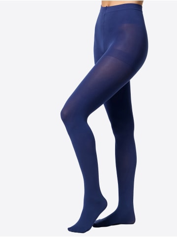 Nur Die  Feinstrumpfhose Ultra-Blickdicht 80 DEN in Blau