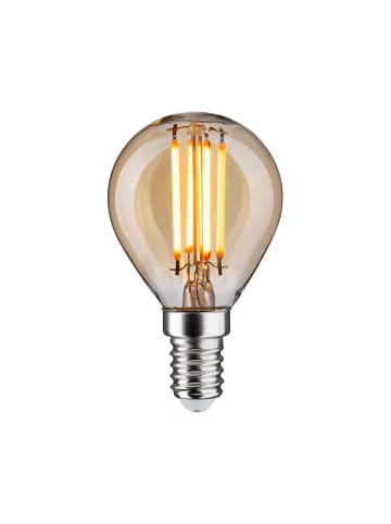 paulmann LED 1879 gold Tropfen E14 450lm 4,9W 1800K 3step dim F