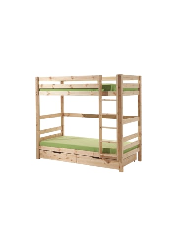 58 aufm Kessel ETAGENBETT Karolina 210x182x105 aus Massivholz in natur