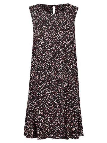 BETTY & CO Casual-Kleid mit Print in Schwarz/Rot