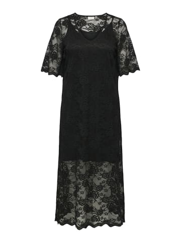 ONLY Carmakoma Kleid aus Spitze in Black