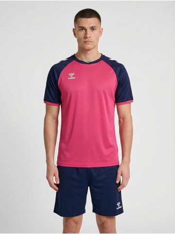 Hummel T-Shirt Raglanärmel Hmlmatch Erwachsene in RASPBERRY SORBET/MARINE