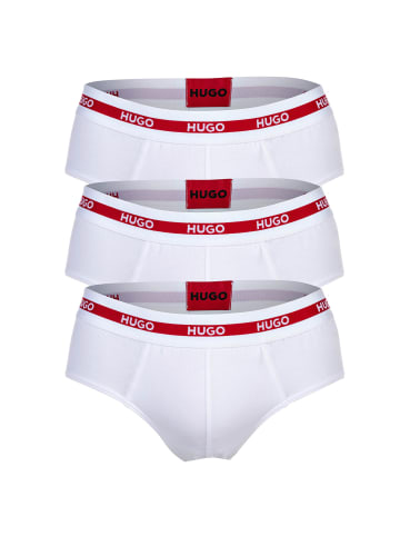 HUGO Slip 3er Pack in Weiß