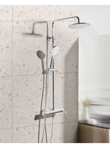 Beliani Wannenarmaturen PUYEHUE in Silber - (W) 24 x (H) 81 x (L) 30 cm