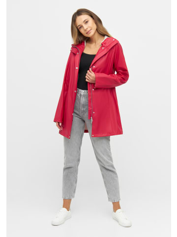 Ilse Jacobsen Mantel RAIN87 in deep red