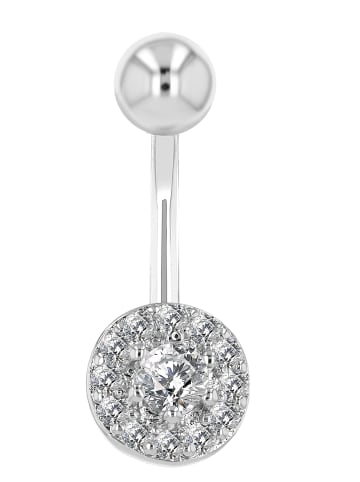 Adeliás Damen Piercing aus Edelstahl in silber