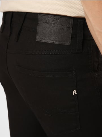 Replay Jeans Anbass in schwarz