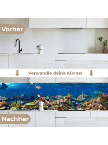OnlyWow Küchenrückwand Schildkröte