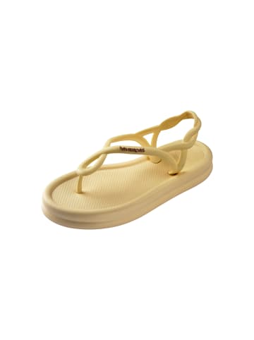 Havaianas Luna Puffed – Sandalen zum Hineinschlüpfen Beige