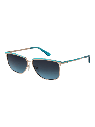 Guess Frauen Sonnenbrille Rechtwinklig Gold