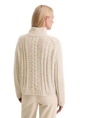Marc O'Polo Zopfstrick-Pullover oversized in Light Oat