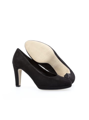 Gabor Fashion Plateau Pumps in Schwarz