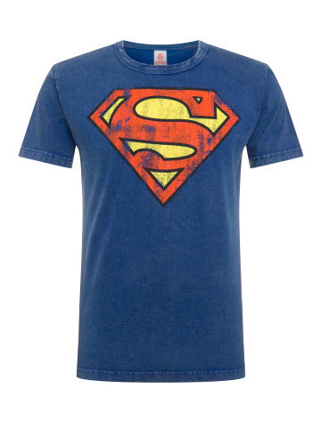 Logoshirt T-Shirts DC Comics – Superman in blau