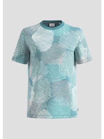s.Oliver T-Shirt in 65A2_türkis