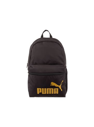 Puma Phase Backpack 22 Liter Rucksack in puma black gold no 1
