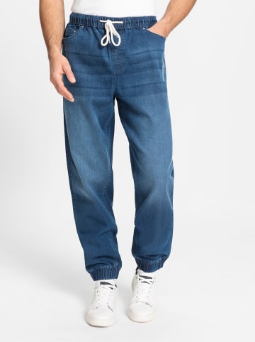 WITT WEIDEN Schlupfjeans in blue-bleached + blue-stone-washed
