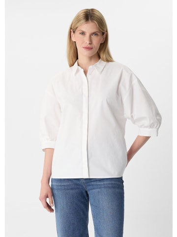 comma Bluse in 0100_weiß