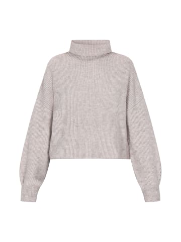 DreiMaster Klassik Damen Pullover in Grau Melange