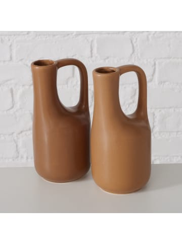 Boltze Vase in braun