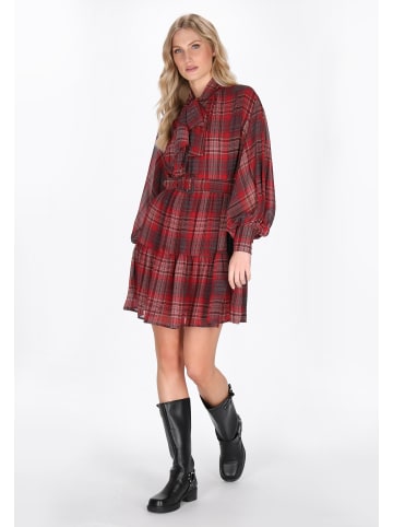 DreiMaster Vintage Women Dress in red check