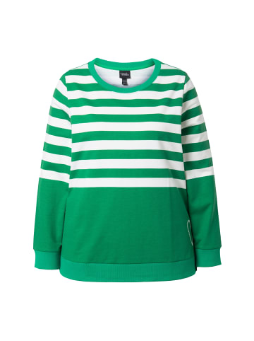 Ulla Popken Sweatshirt in sommer grün