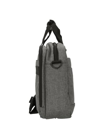 D&N Basic Line - Aktentasche 43 cm Polyester in grau