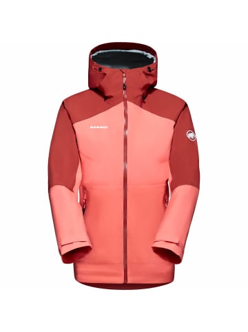 Mammut Hardshell-Jacke Convey Tour mit Kapuze in Lachs