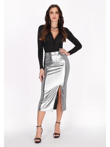 faina Women Skirt in silver