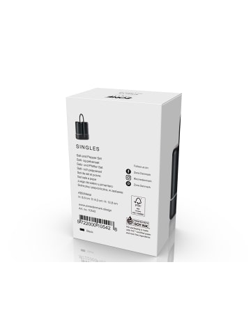 Zone Denmark Salz und Pfeffer Set in Black