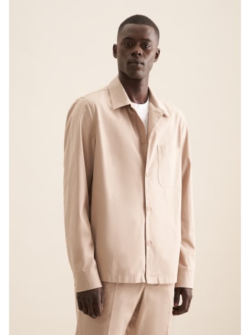 Seidensticker Overshirt Regular in Braun