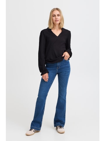 Pulz Jeans PZBECCA regular fit in Medium Blue Denim