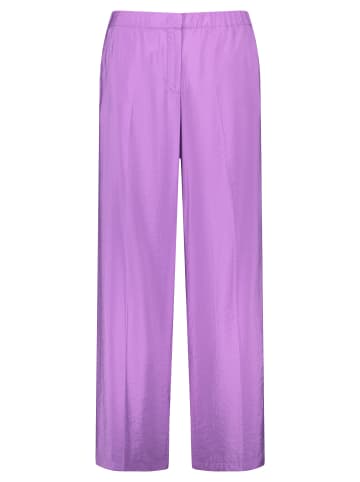 SAMOON Hose Freizeit lang in Soft Plum