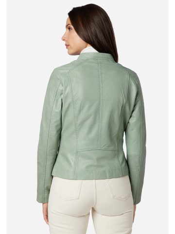 Ricano Damen Lederjacke Rylee in Eukalyptus Mint