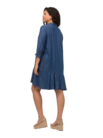 Ulla Popken Kleid in blue denim