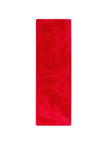 Snapstyle Hochflor-Läufer Deluxe in rot