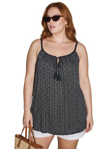 Shape Of You Blouse in Schwarz