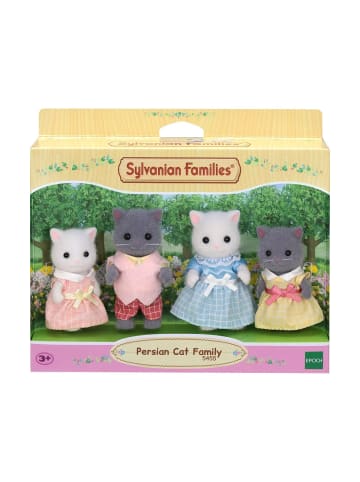EPOCH Spielfiguren Set Sylvanian Families Perserkatzen Familie, ab 3 Jahre