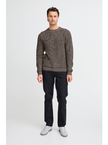 BLEND Strickpullover BHPullover 20717262 modischer Strickpullover in Schwarz