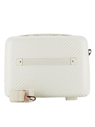 Wittchen Suitcase from polyester material (H) 25 x (B) 35 x (T) 19 cm in Weiß