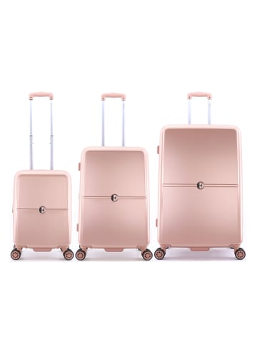 ELLE Koffer-Set 3tlg. CHIC in Pink